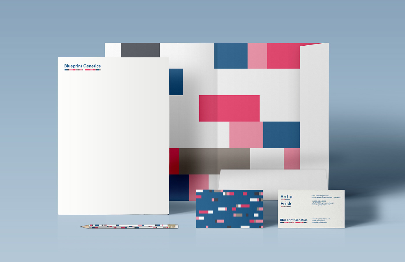 遗传学医院品牌设计案例-深圳VI设计_深圳